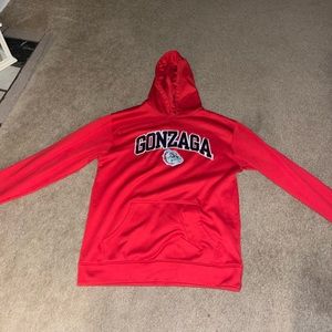 Champion Gonzaga Hoodie Red Men’s Size Medium